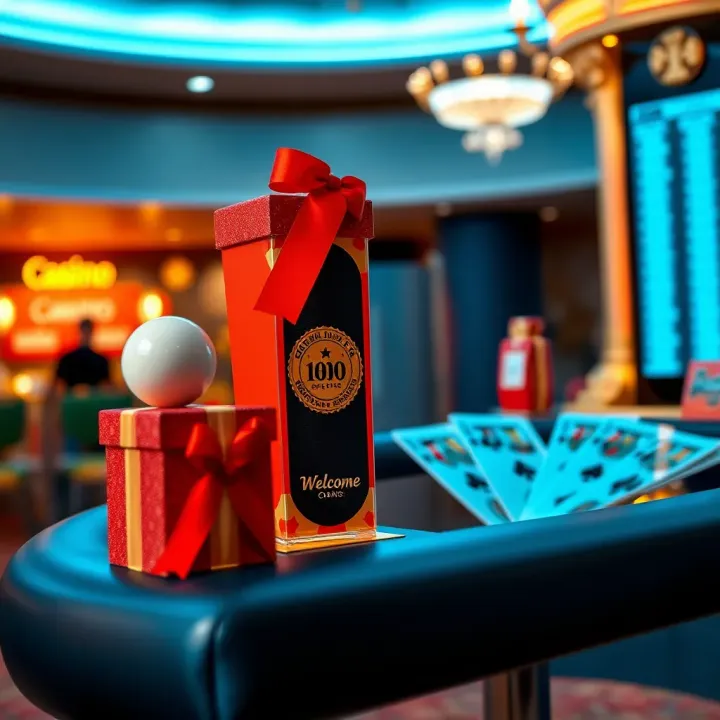Welcome Bonuses and Rewards at WooCasino Illustration of bonus rewards and welcome gifts at WooCasino