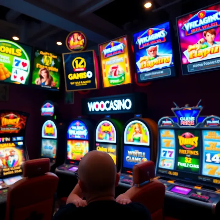 Comprehensive Game Selection at Woocasino Array of diverse online casino games available for Australian players