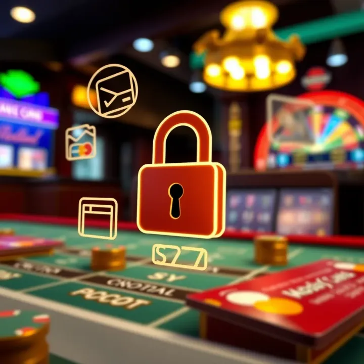 Secure Payment Options at WooCasino for Australian Users Digital wallet and credit card icons illustrating secure payment methods at WooCasino