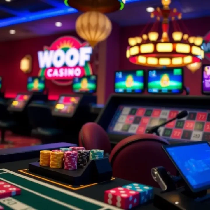 Secure payment options and customer support features available at Woocasino.com