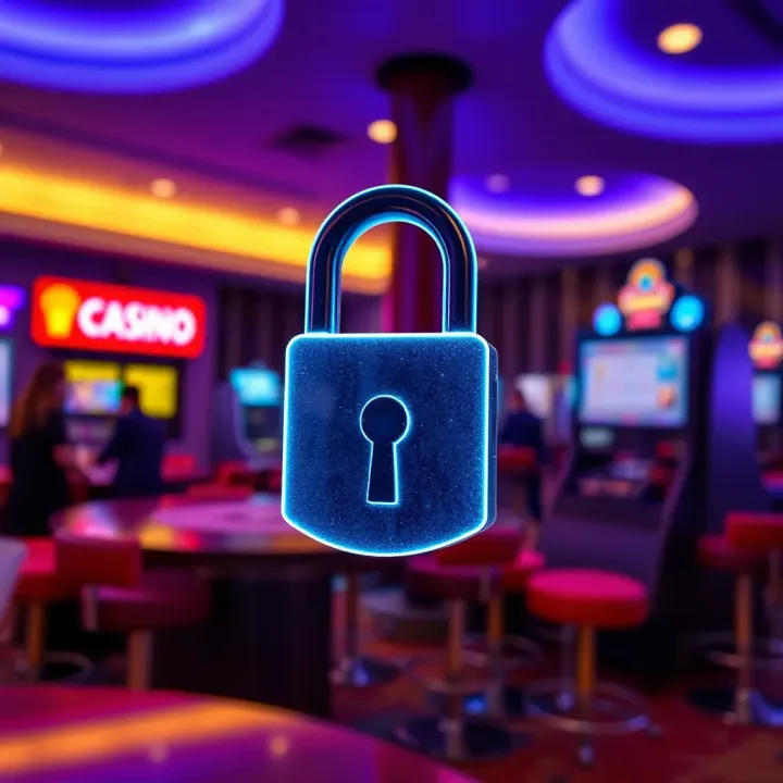 Secure Payment Options at WooCasino for Australian Players Secure online payment methods with a lock symbol representing safety and trust