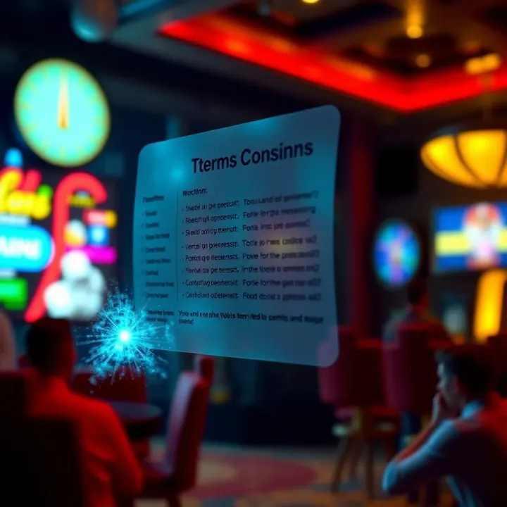 Key Terms and Conditions for Wooricasino Bonuses Explained Visual guide displaying important terms and conditions related to casino bonuses